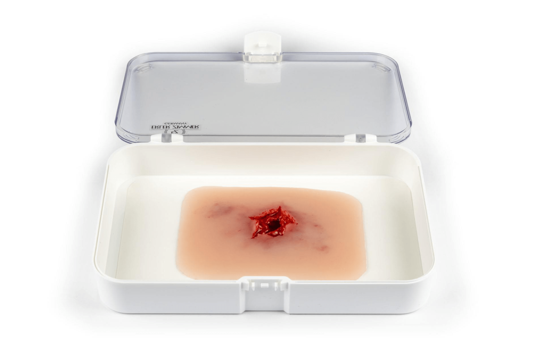 Wundmoulage Schuß Austrittswunde - Erler - Zimmer